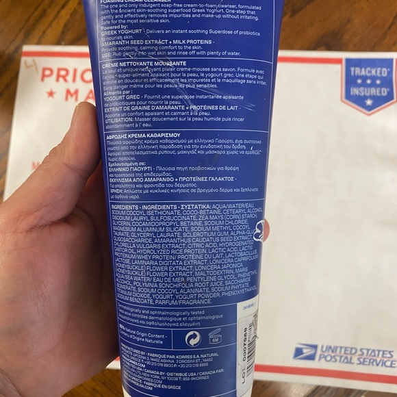 Korres Greek Yoghurt Foaming Cream Cleanser 13.5 fl oz - Picture 7 of 7